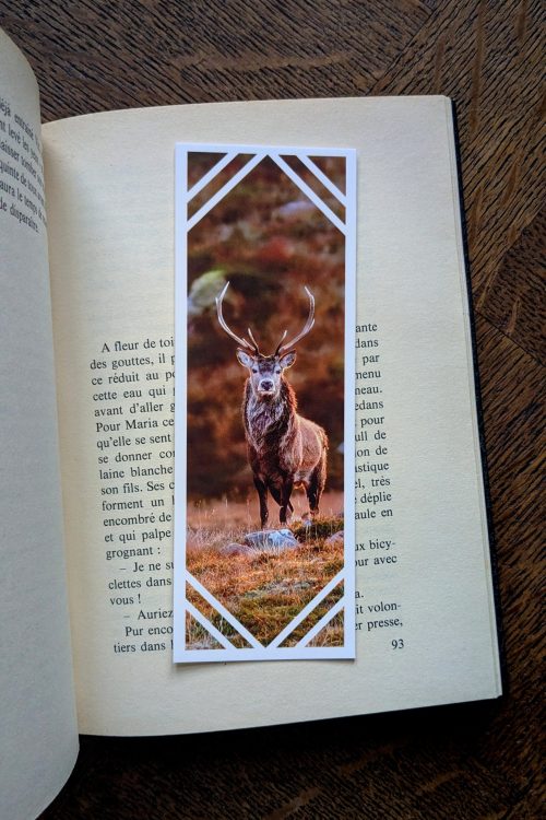 Marque-Page Cerf Royal