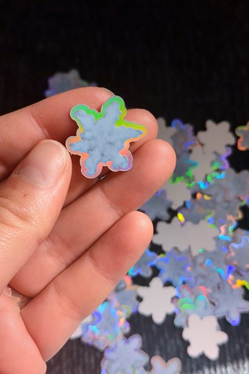 Mini-Stickers "Flocon de Neige"