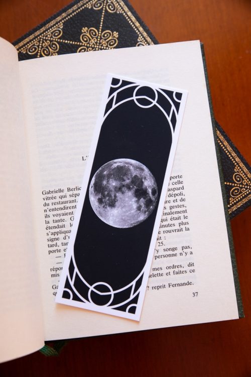 Marque-Page Pleine Lune