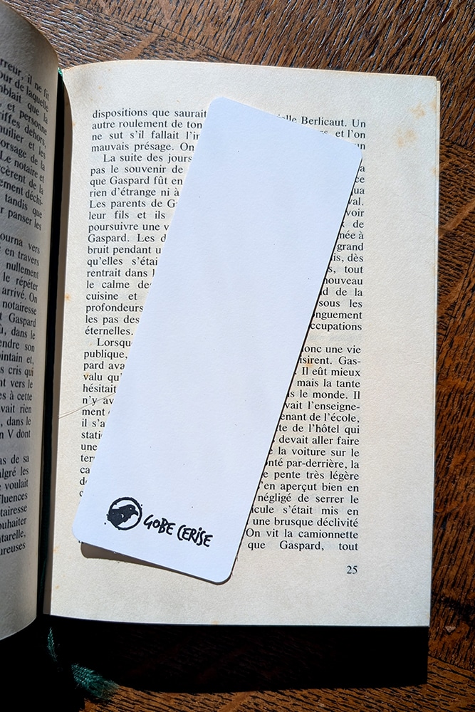 marque-page pyrenees nuit lune montagne